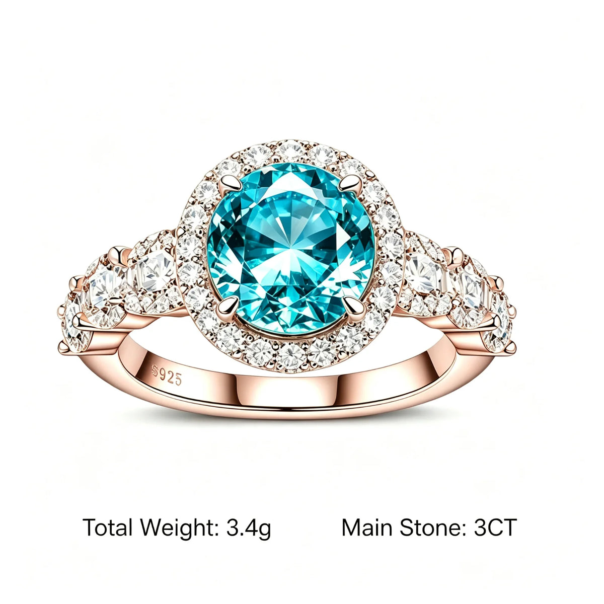 MUSHAN Custom Jewelry 925 Sterling Silver Ring Band 3ct Lab Grown Gemstones Ruby Emerald Sapphire Affordable Luxury Ring Jewelry