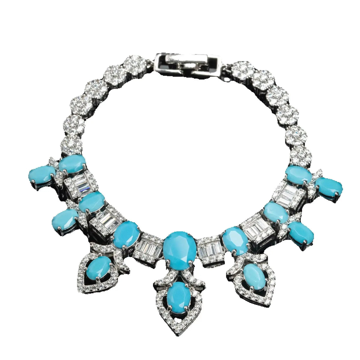 MuShan Jewelry 925 Sterling Silver Bangle 5A CZ Gemstones High Carbon Diamond Luxury 925 Sterling Silver Bracelet Accessories