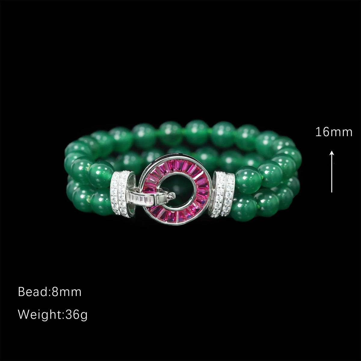 MuShan Jewelry 925 Sterling Silver Bangle 5A CZ Gemstones Luxury HCD Diamond Graceful 925 Sterling Silver Bracelet Accessories
