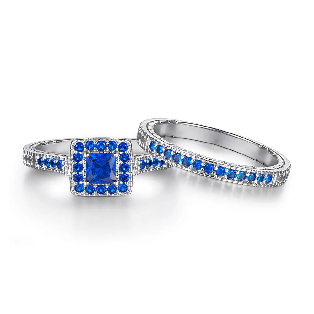 MuShan Jewelry 925 Sterling Silver Vintage Engagement Ring 5A Cubic Zirconia Women Rings Bands Anniversary Women Gift