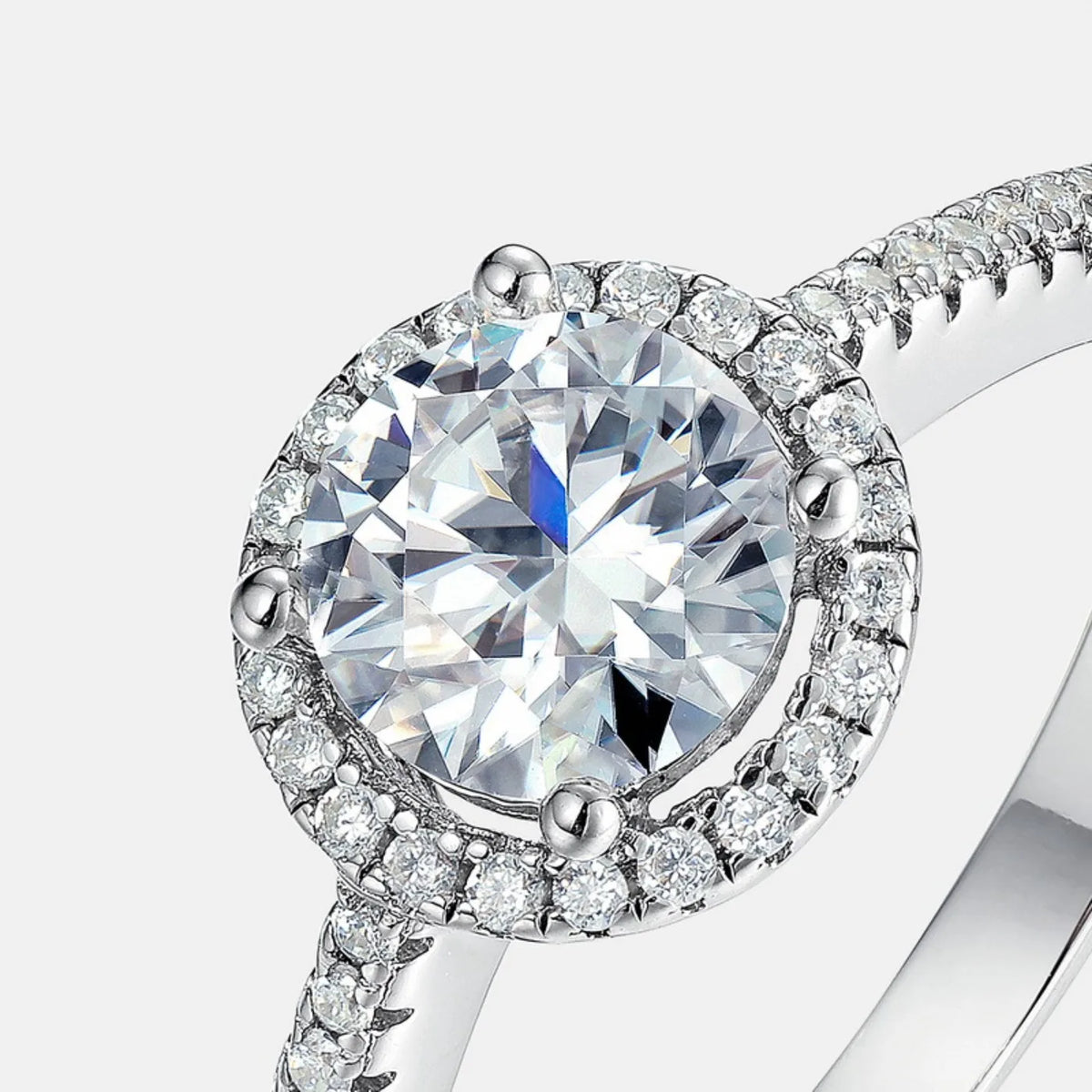 MUHAN Luxury Jewelry 925 terling ilver Ring Wedding Band Women GRA Certificated Moissanite Diamond Rings D Color Fine Jewelry