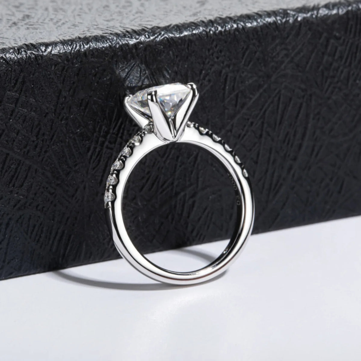MUHAN Luxury Jewelry 925 terling ilver Ring Wedding Band Women GRA Certificated Moissanite Diamond Rings D Color Fine Jewelry