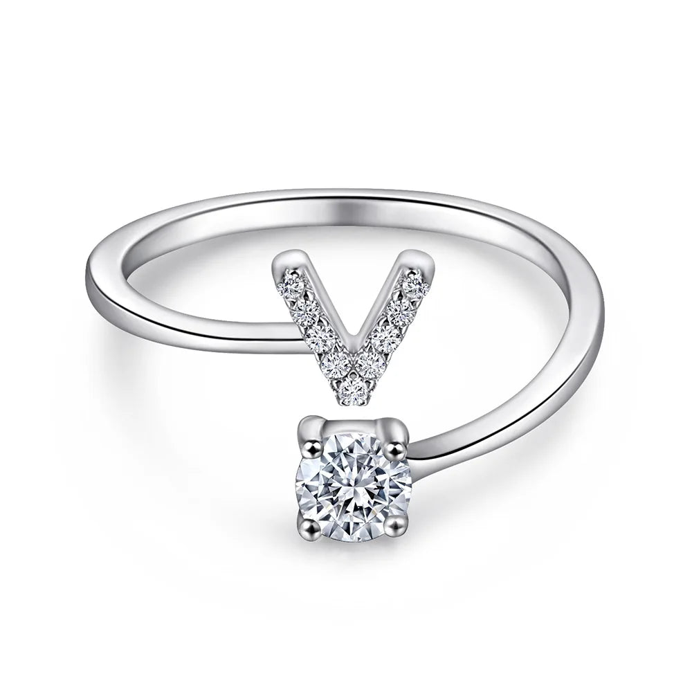 MuShan Jewelry 925 Sterling Silver Rings Bands Engagement Ring 7A Cubic Zirconia Rings Bands Rings Bands Anniversary Women Gift