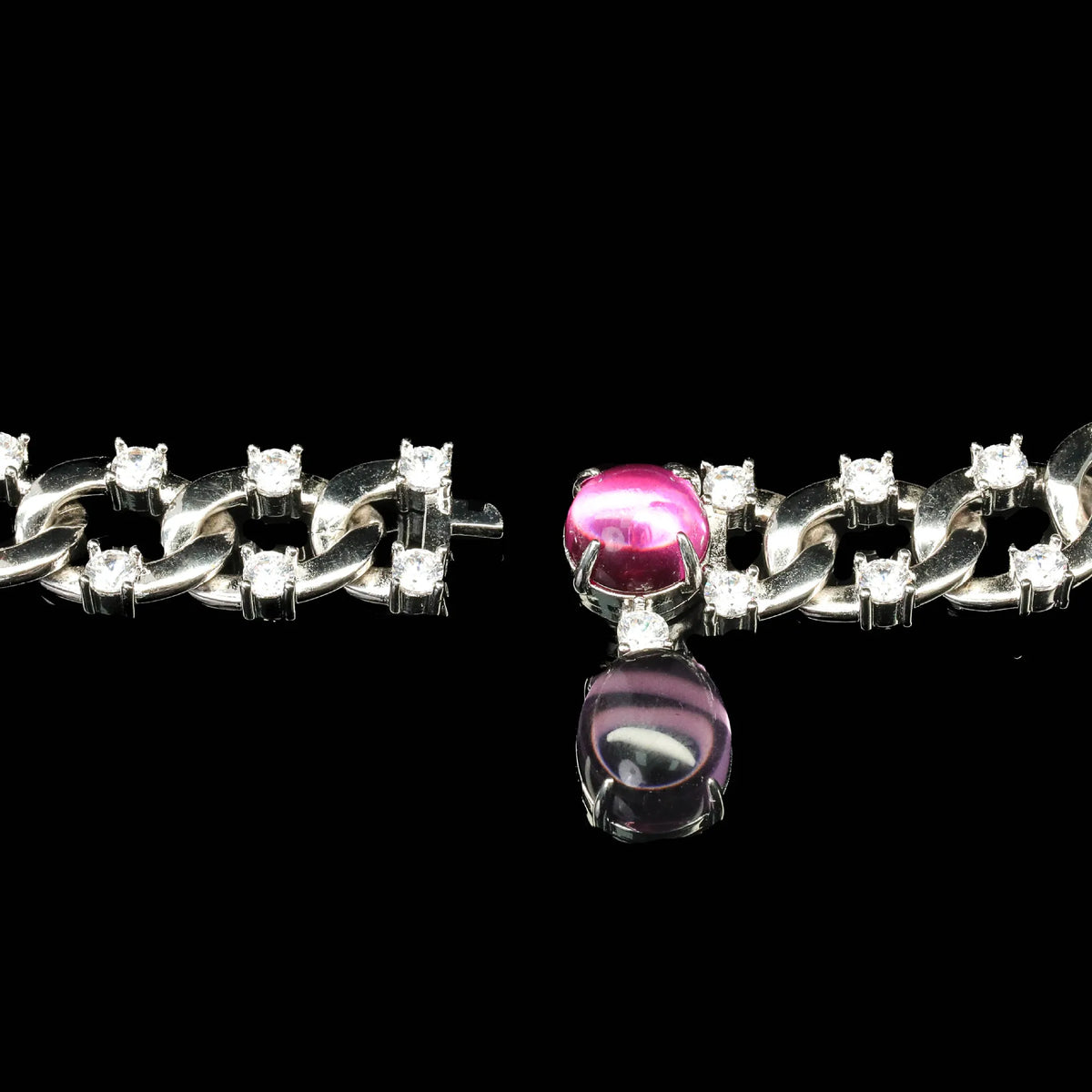 MuShan Jewelry 925 Sterling Silver Necklace Designer High Carbon Gemstones HCD Diamond 925 Sterling Silver Necklace Accessories