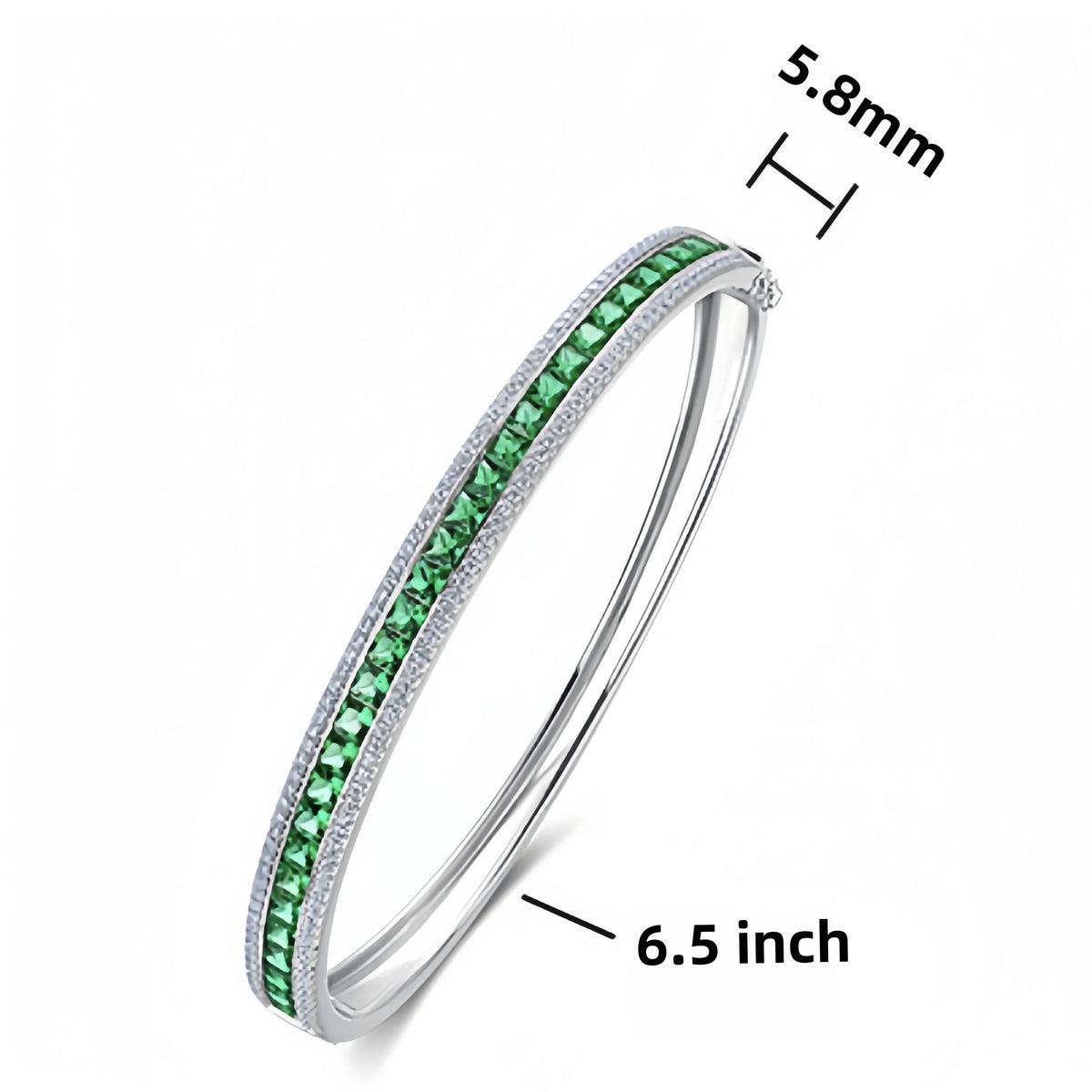 MUSHAN Jewelry Women 925 Sterling Silver Stud Earrings Lab Grown Emerald Earrings Stud Ear Pin Fine Jewelry GRC Certificated