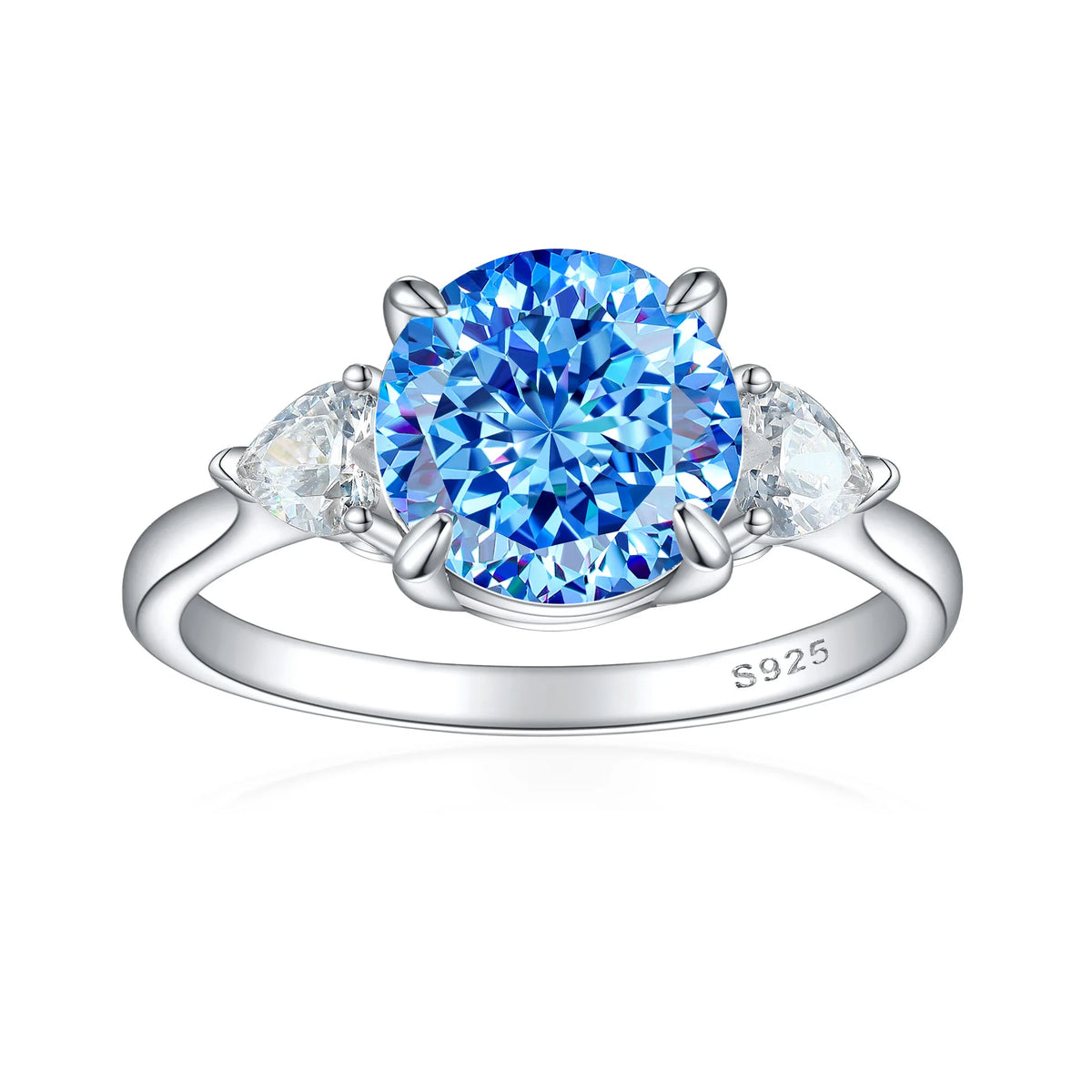 MuShan Jewelry 925 Sterling Silver Ring Wedding Band High Carbon Diamond Vintage Style Premium Jewelry Women Rings Fine Jewelry