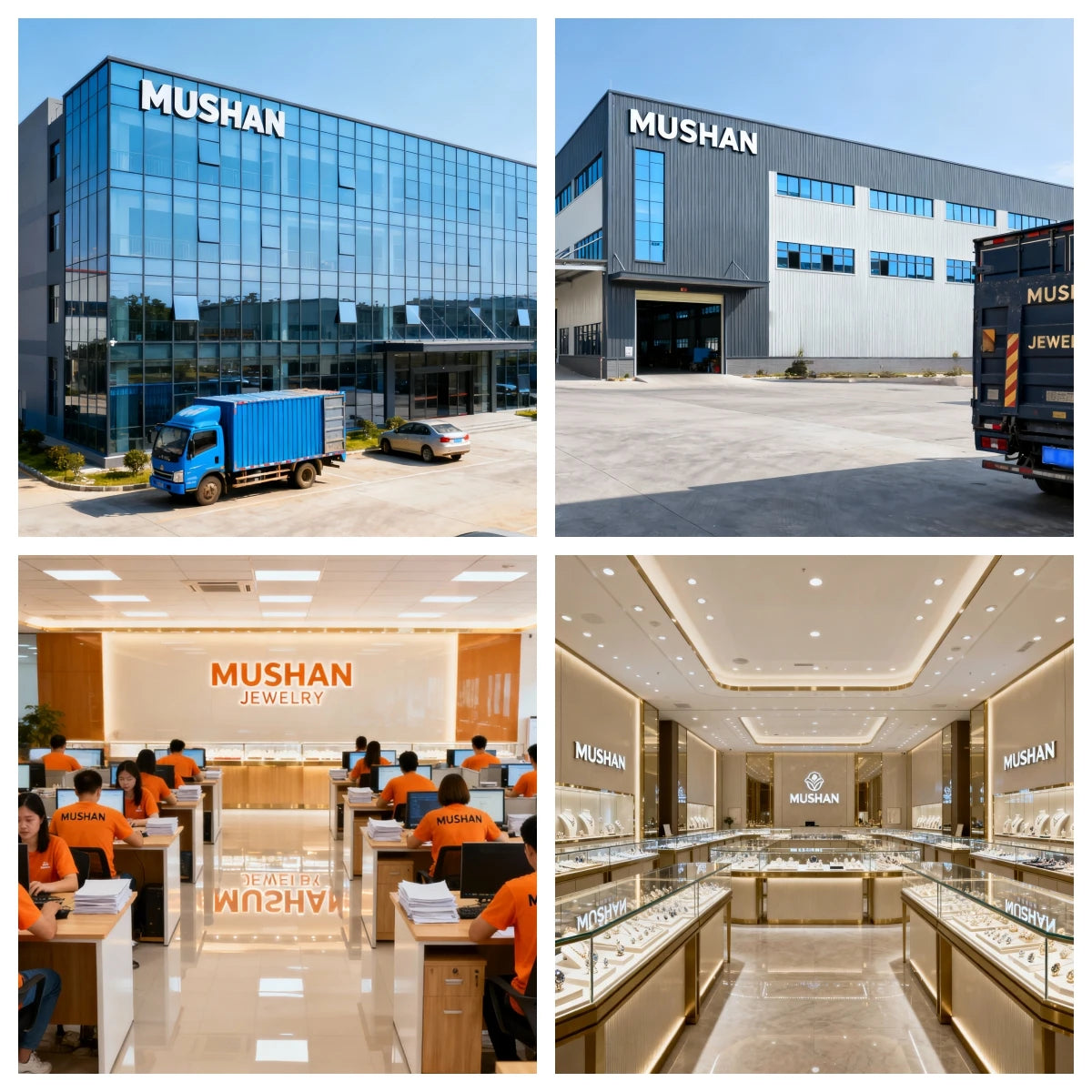 MUSHAN Luxury Custom 14K 18K Gold Rings Band Jewelry With Moissanite Diamond Lab Grown Gemstones Diamond Wedding Ring For Women