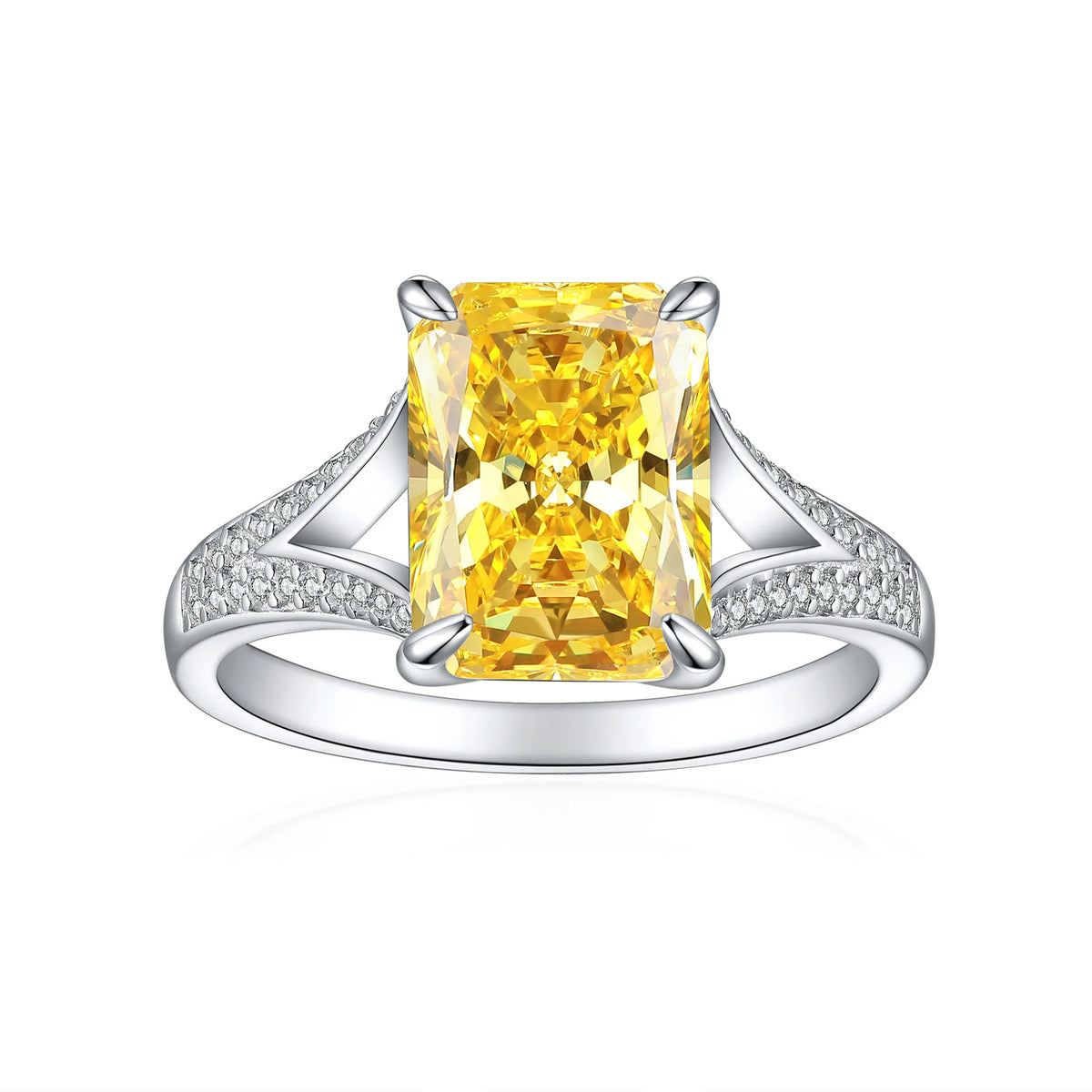 MuShan Jewelry 925 Sterling Silver Ring Wedding Band High Carbon Diamond Anniversary Gift Fine Jewelry Women Rings Fine Jewelry