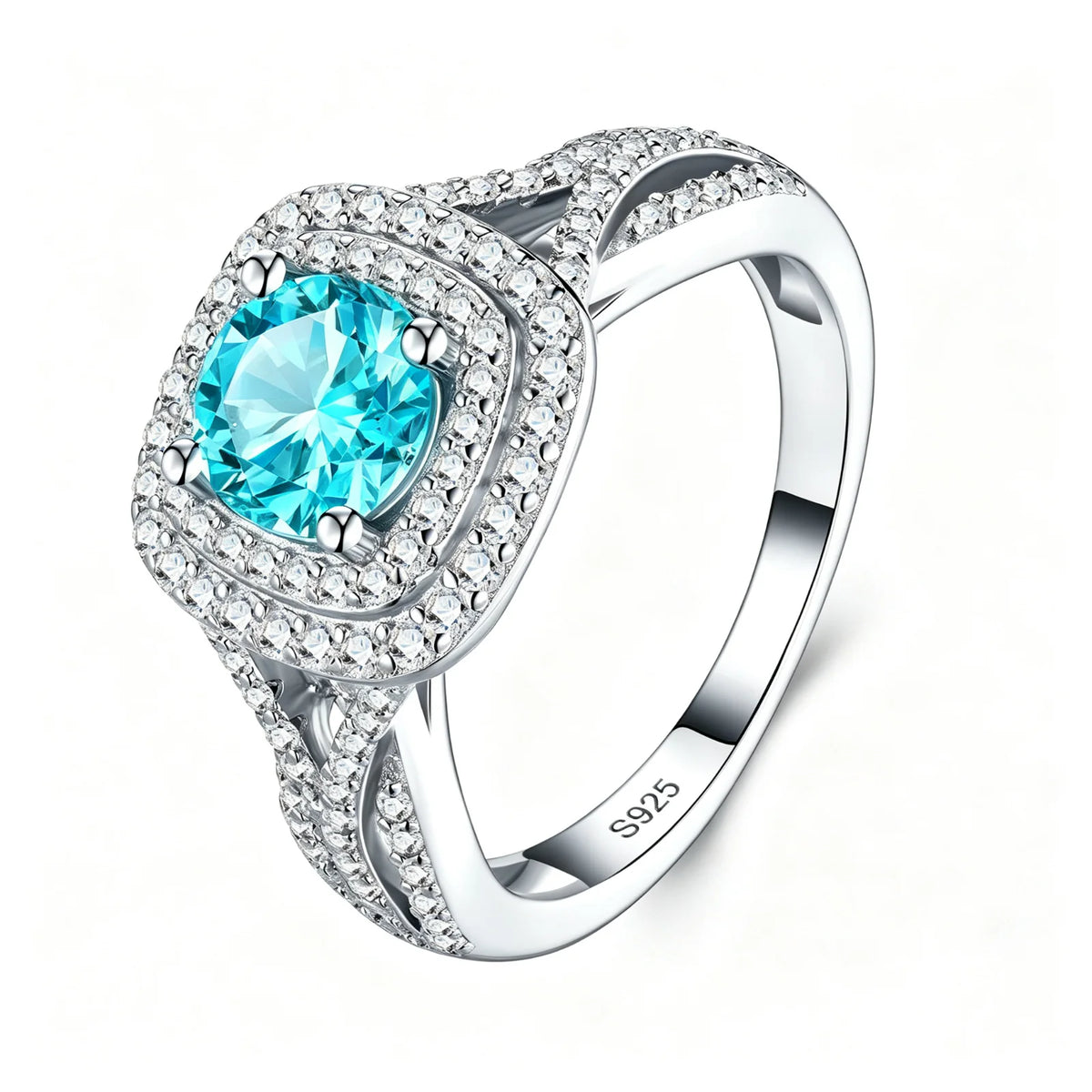 MUSHAN Custom Jewelry 925 Sterling Silver Ring 1ct Lab Grown Gemstones Ruby Emerald Sapphire Rings Jewelry