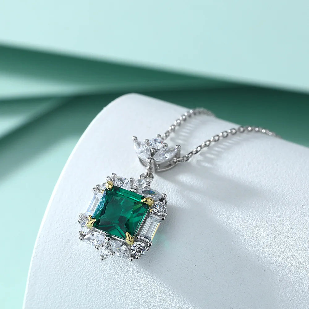Collier MuShan Designer Jewelry en argent sterling 925, zircon 7A en forme de cœur pour rendez-vous amoureux, pendentif pour femme plaqué or 18K, bijou haut de gamme
