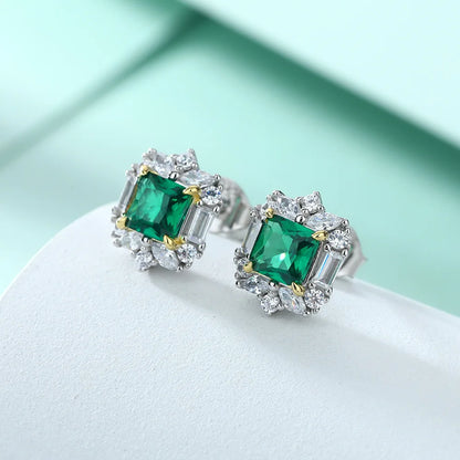 Pendientes de plata de ley 925 marca MuShan, aros de moda para mujer con circonitas de grado 5A, joyería fina chapada en rodio