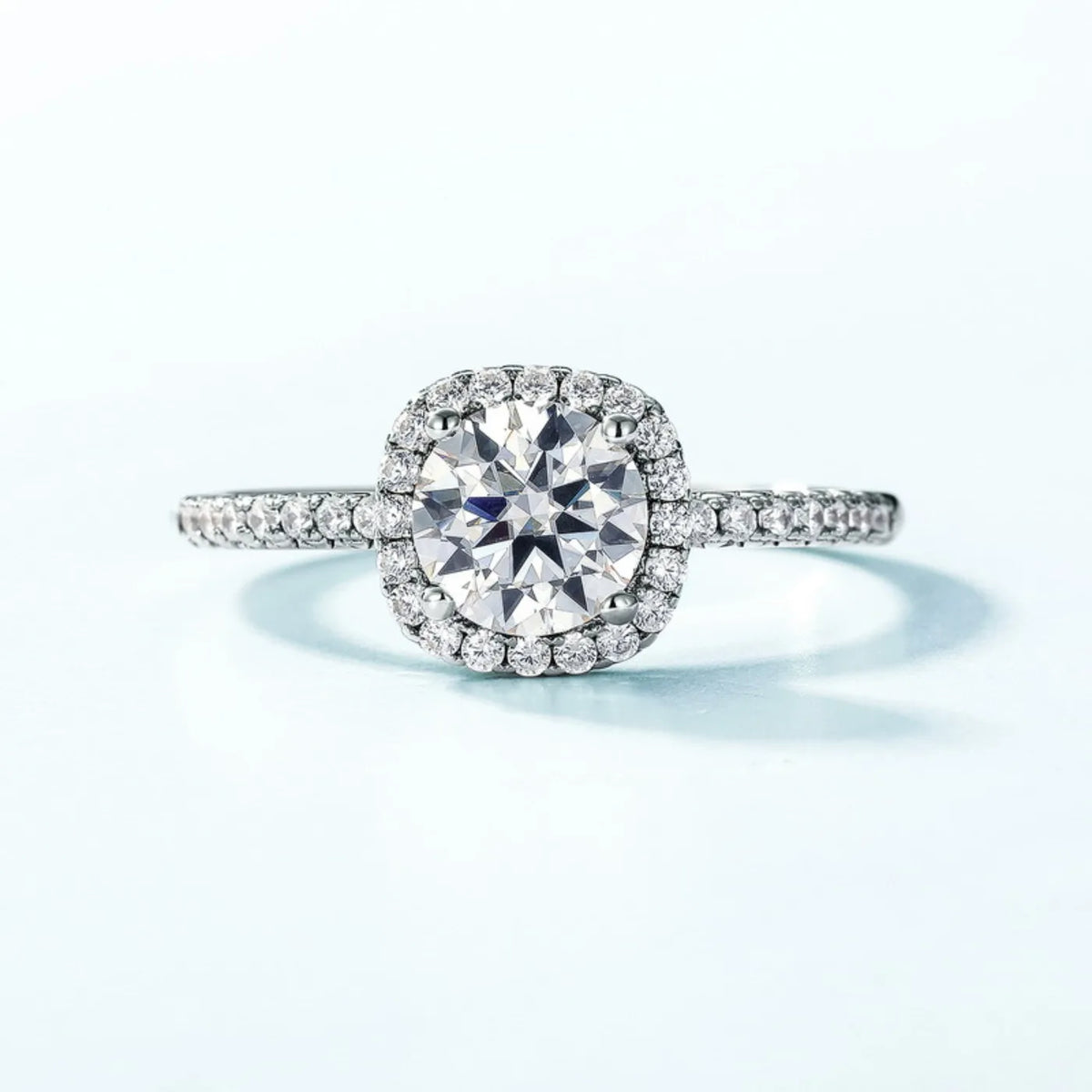 MUHAN Luxury Jewelry  925 Sterling Silver Ring Wedding Band  Women GRA Certificate Moissanite Diamond Rings D Color Fine Jewelry