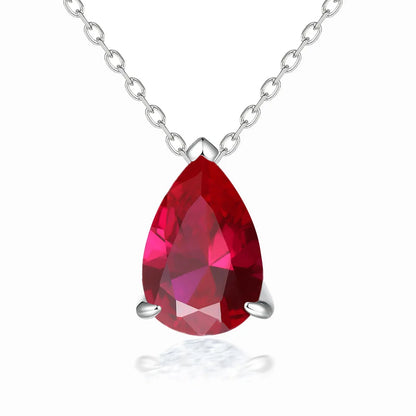 Collar de plata de ley 925 de la marca MuShan con circonita 7A, joya clásica para fiestas de novias, baño de oro auténtico, colgante de joyería premium para mujer