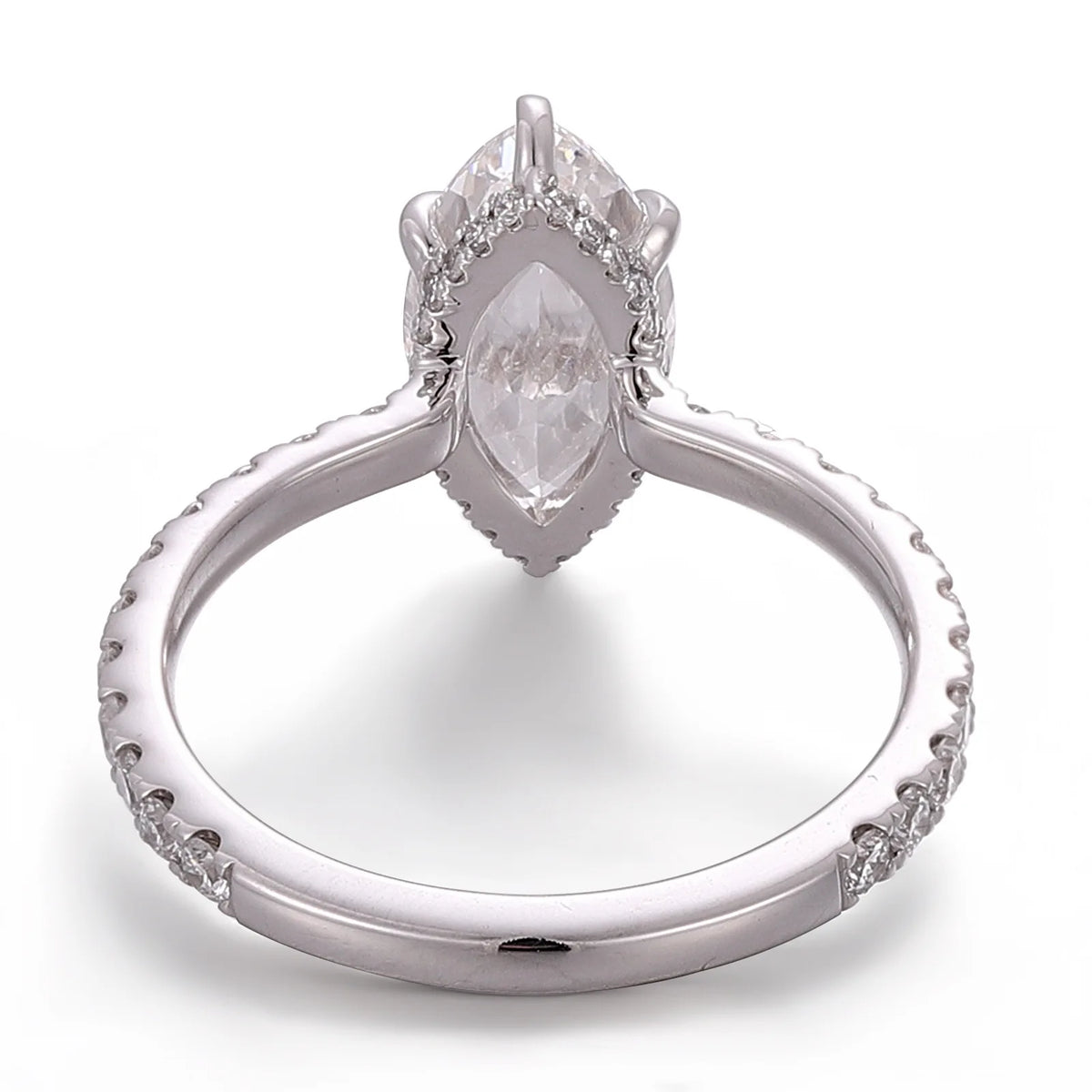 MUSHAN Custom Jewelry 1.5ct D Color VVS1 Moissanite Diamond Rings 10k 14k 18k Gold Platinum PT950 Luxury Ring Band Jewelry Women