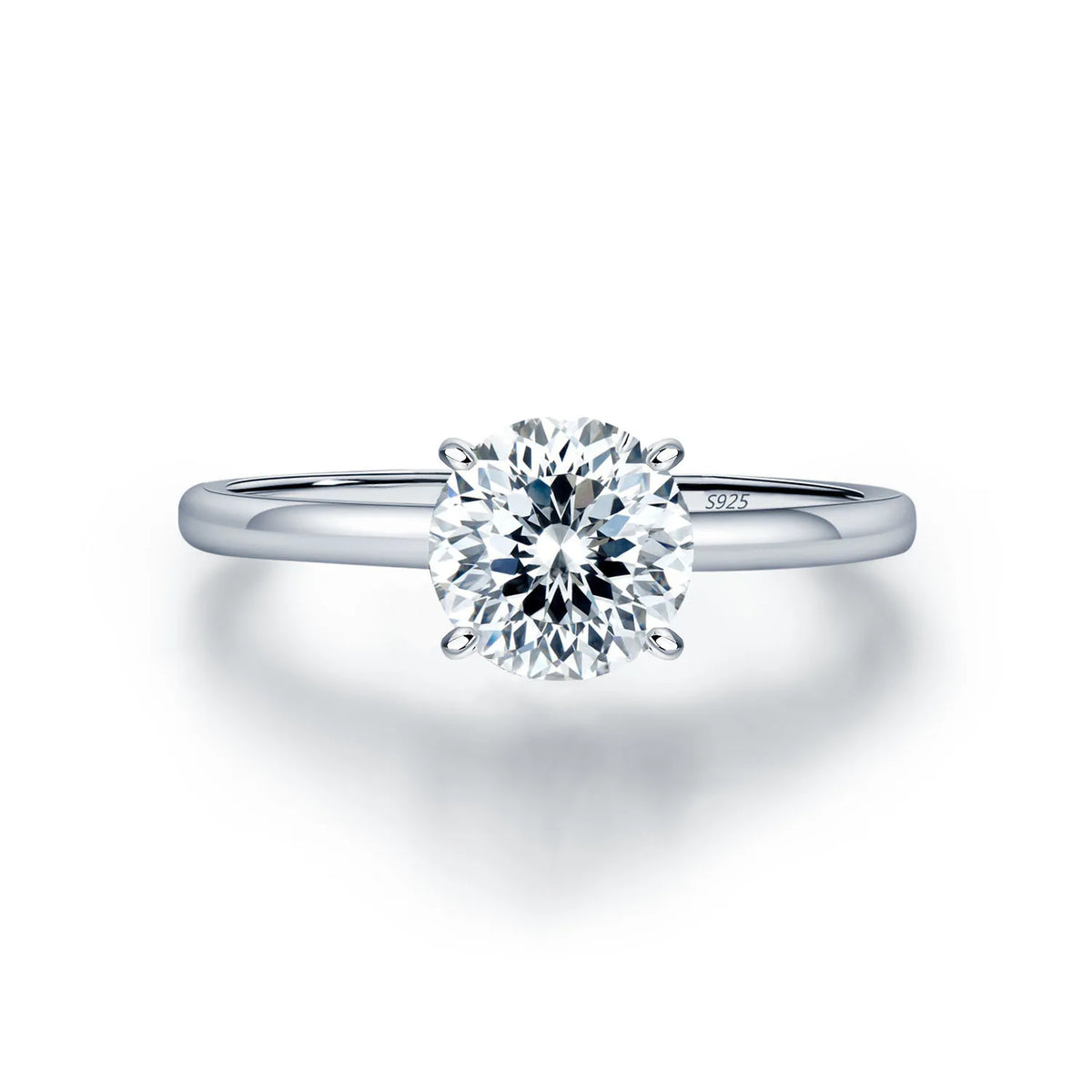 Bague de mariage MuShan Jewelry en argent sterling 925, diamant à haute teneur en carbone, style intemporel, bijoux de luxe pour femmes, joaillerie fine