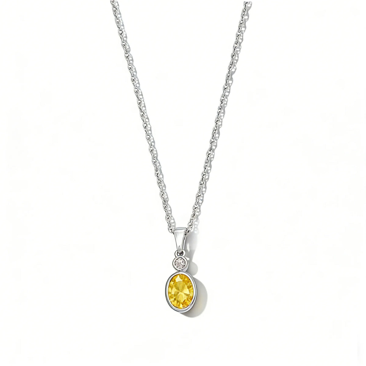 Collar de plata de ley 925 de joyería a medida MUSHAN, colgante de moissanita color D VVS, joyería fina para novia, plata de ley 925 con diamante