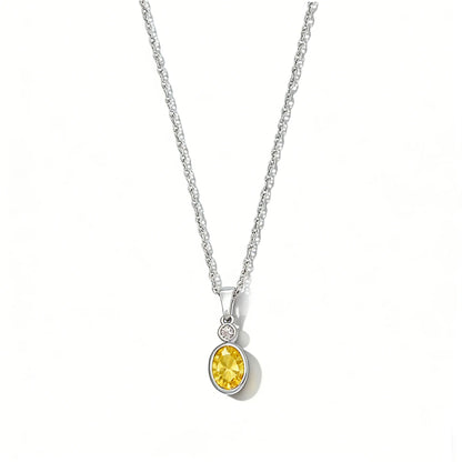 Collar de plata de ley 925 de joyería a medida MUSHAN, colgante de moissanita color D VVS, joyería fina para novia, plata de ley 925 con diamante