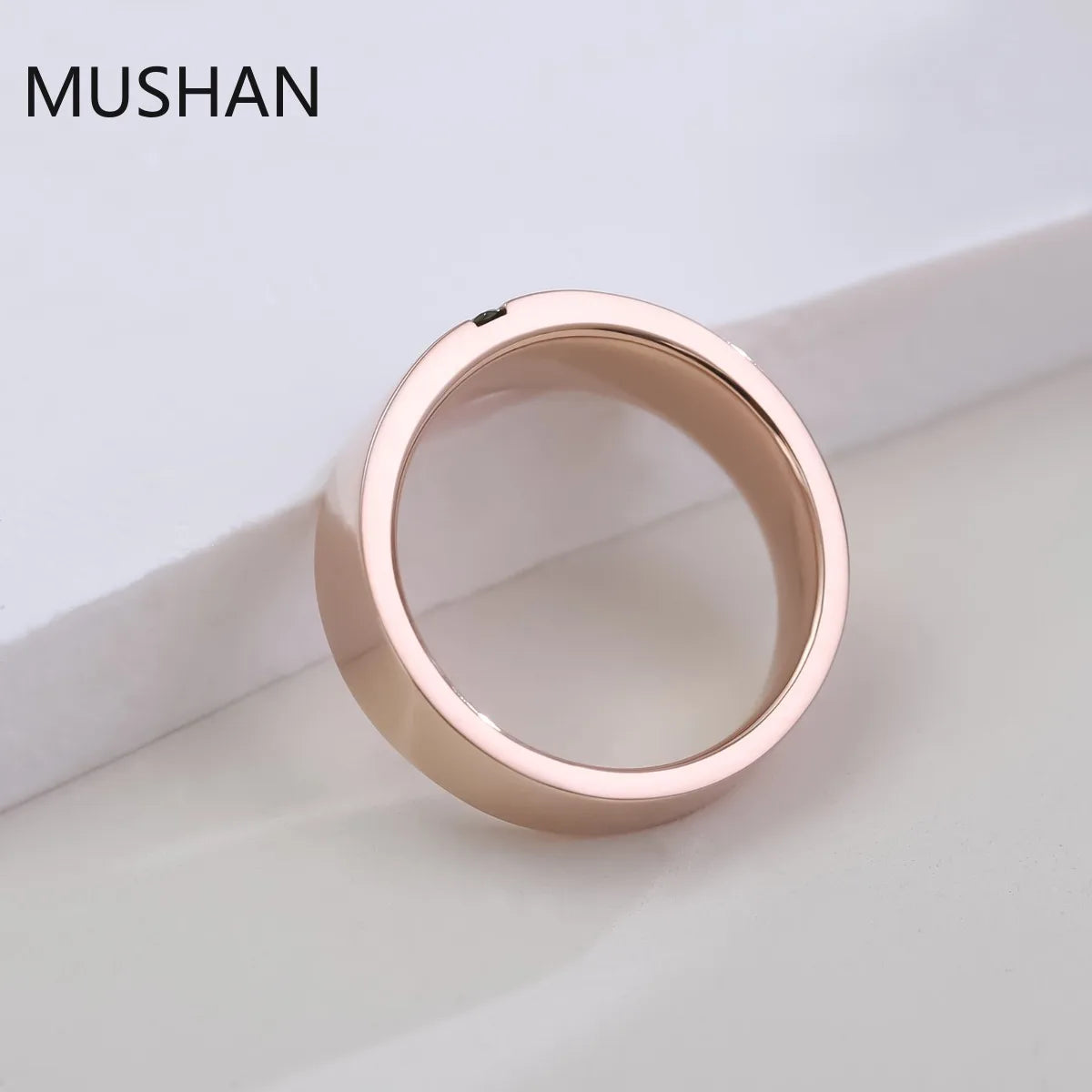 MUSHAN Luxury Custom Jewelry 925 Sterling Silver 10K14K 18K Gold Rings Band D Color Moissanite Diamond Wedding Ring For Women