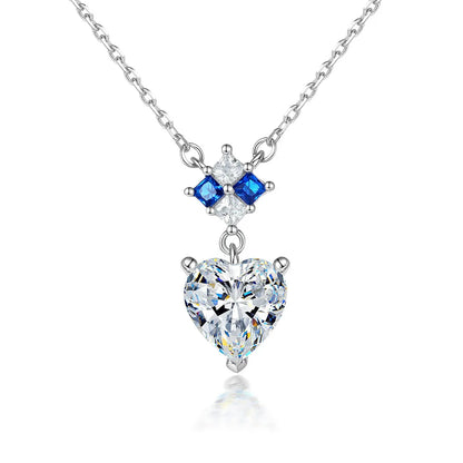 146	MuShan Designer Jewelry 925 Sterling Silver Necklace Zircon 5A Halo Engagement for Her Rhodium Plated Premium Jewelry Pendan
