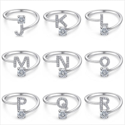 MuShan Jewelry 925 Sterling Silver Rings Bands Engagement Ring 7A Cubic Zirconia Rings Bands Rings Bands Anniversary  Women Gift