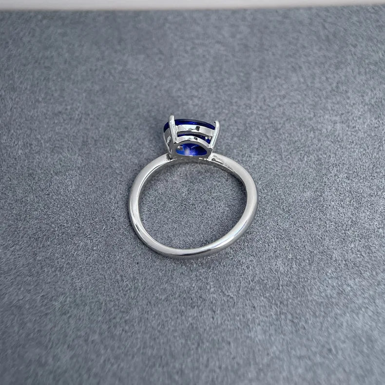 Bague de mariage MuShan Jewelry en argent sterling 925 avec diamant à haute teneur en carbone, cadeau de fiançailles pour femme, bijoux raffinés