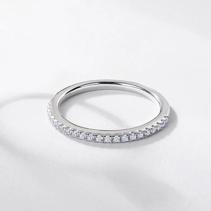 MUHAN Luxury Jewelry  925 Sterling Silver Ring Wedding Band  Women GRA Certificate Moissanite Diamond Rings D Color Fine Jewelry