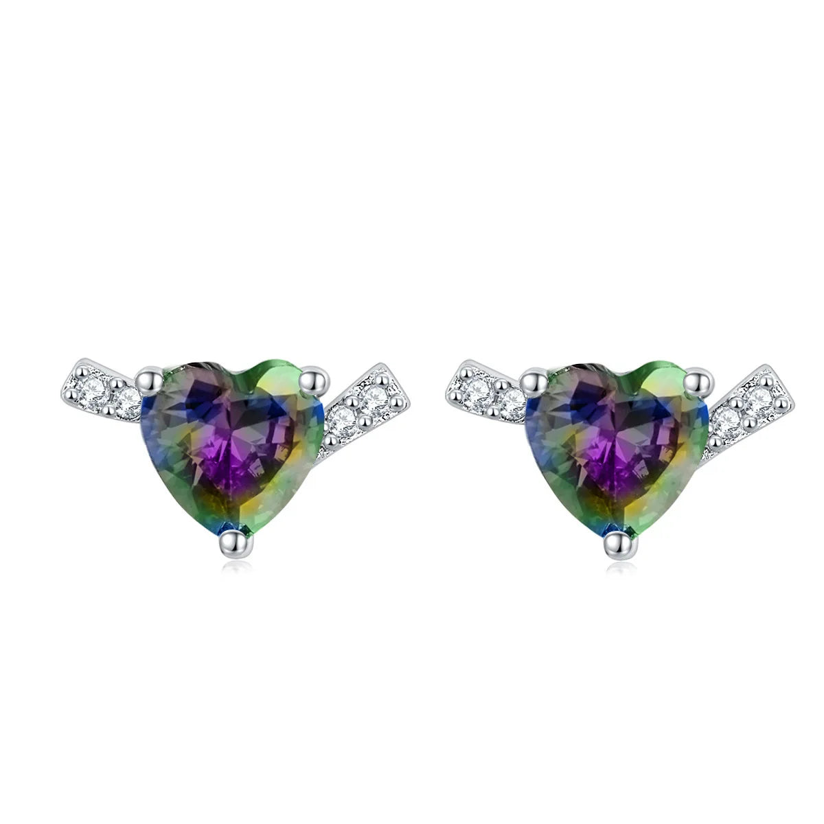 MuShan Luxury Jewelry 925 Sterling Silver Earrings Zircon 7A Leverback Party for Wife 18K Rose Gold Plated Fine Jewelry Earring
