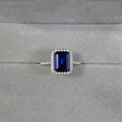 MUSHAN Luxury Jewelry HCD Gemstones Sapphire Ruby Ring For Women 925 Sterling Silver Rings Band s925 Fine Jewelry