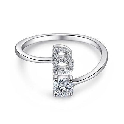 MuShan Jewelry 925 Sterling Silver Rings Bands Engagement Ring 7A Cubic Zirconia Rings Bands Rings Bands Anniversary  Women Gift