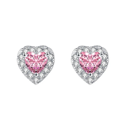 MuShan Jewelry 925 Sterling Silver Stud Earrings Drop HCD Gemstones Bachelorette Gift Best Friend Gift Women Earring Fine Jewelr