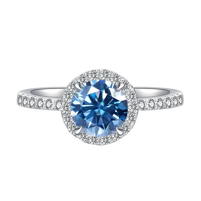 MuShan Jewelry 925 Sterling Silver Ring Wedding Band High Carbon Diamond Birthday Gift Trendy Style Women Rings Fine Jewelry