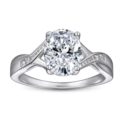 Bague de mariage MuShan Jewelry en argent sterling 925 avec diamant à haute teneur en carbone, cadeau pour enterrement de vie de jeune fille, cadeau pour maman, bagues pour femme, bijou raffiné