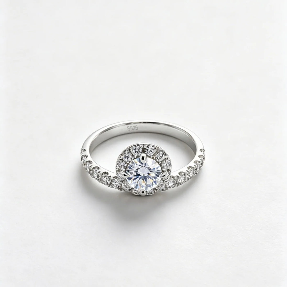 MUHAN Luxury Jewelry  925 Sterling Silver Ring Wedding Band  Women GRA Certificate Moissanite Diamond Rings D Color Fine Jewelry