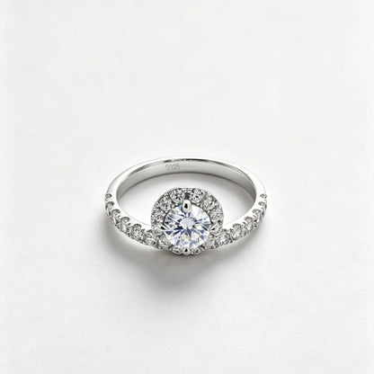 MUHAN Luxury Jewelry  925 Sterling Silver Ring Wedding Band  Women GRA Certificate Moissanite Diamond Rings D Color Fine Jewelry