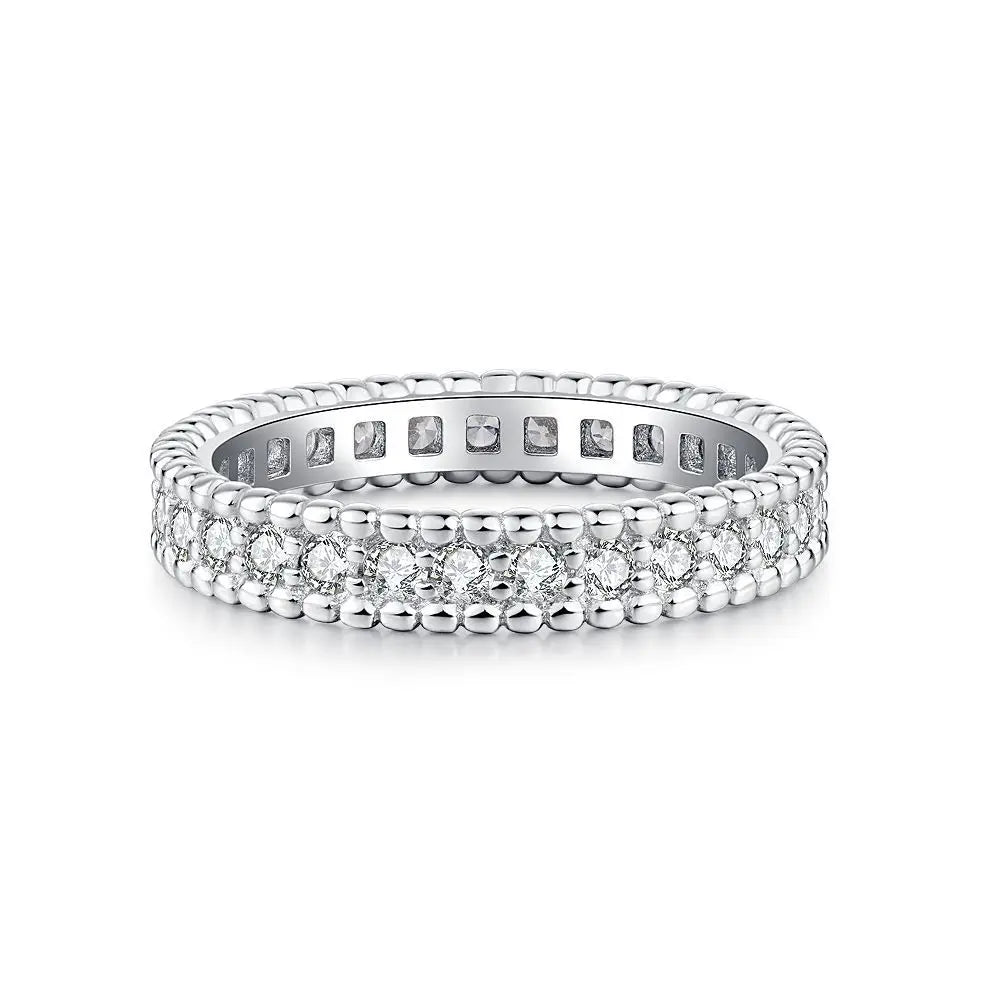 MuShan Designer Jewelry 925 Sterling Silver Ring Zircon 7A Grade Pear Daytime for Women 18K Gold Plated Fine Jewelry Rings