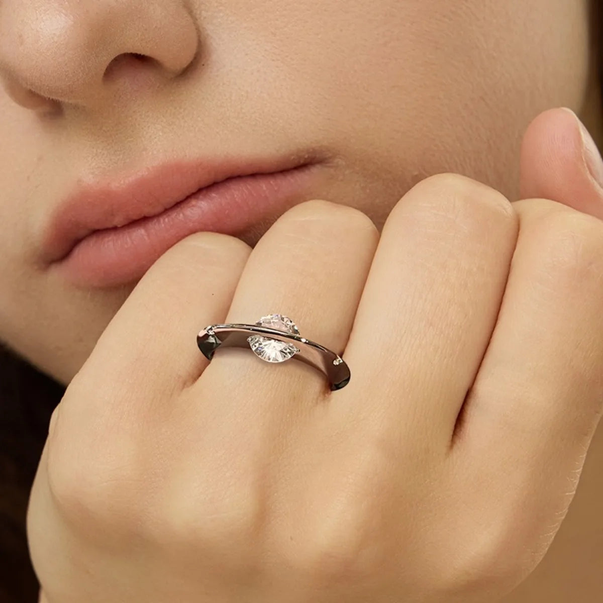 MUSHAN Luxury Jewelry 925 Sterling Silver Ring Band Women GRA Certificated Moissanite Diamond Emerald D Color Rings Fine Jewelry