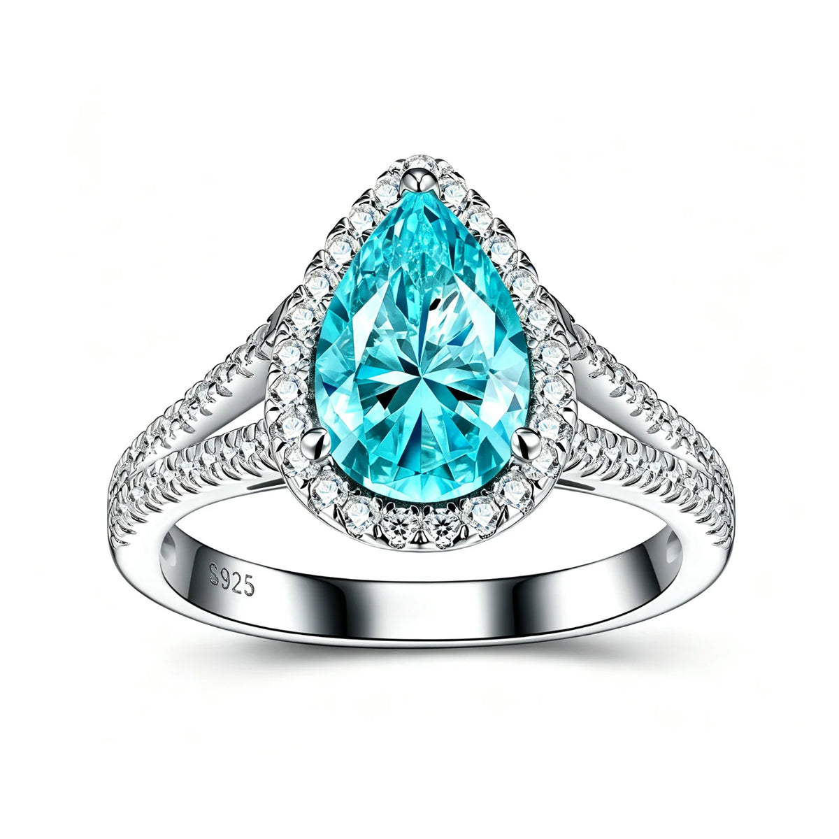 MUSHAN Custom Jewelry 925 Sterling Silver Ring Band 3ct Lab Grown Gemstones Ruby Emerald Sapphire Sunflower Ring Jewelry