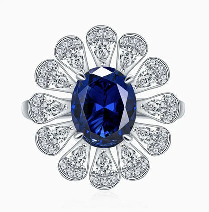 MUSHAN Luxury Jewelry 925 Sterling Silver Rings Bands For Women GRA Moissanite Diamond Zircon Gemstones Ring Fine Jewelry