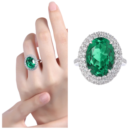 Anillo de compromiso MUSHAN de plata de ley 925 con zafiro rojo de laboratorio corte Asscher para mujer, bañado en oro de 18 quilates, certificado GRC