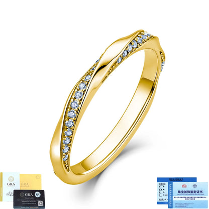 MUSHAN Luxury Jewelry 925 Sterling Silver Ring Band Women GRA Certificated Moissanite Diamond Emerald D Color Rings Fine Jewelry