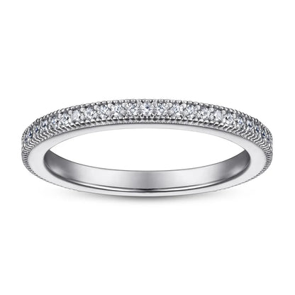 Anillos de compromiso de plata de ley 925 MuShan Jewelry, bandas con circonita cúbica 7A, anillos de aniversario románticos, regalo para mujer