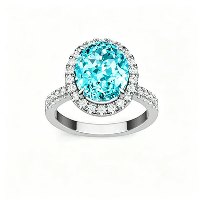MUSHAN Custom Jewelry 925 Sterling Silver Ring Band 3ct Lab Grown Gemstones Ruby Emerald Sapphire Sunflower Rings Jewelry