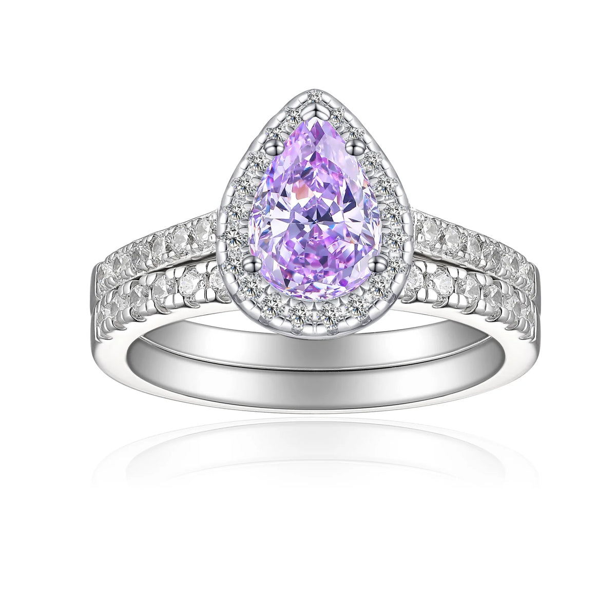 MuShan Jewelry 925 Sterling Silver Ring Wedding Band High Carbon Diamond Sister Gift Statement Jewelry Women Rings Fine Jewelry
