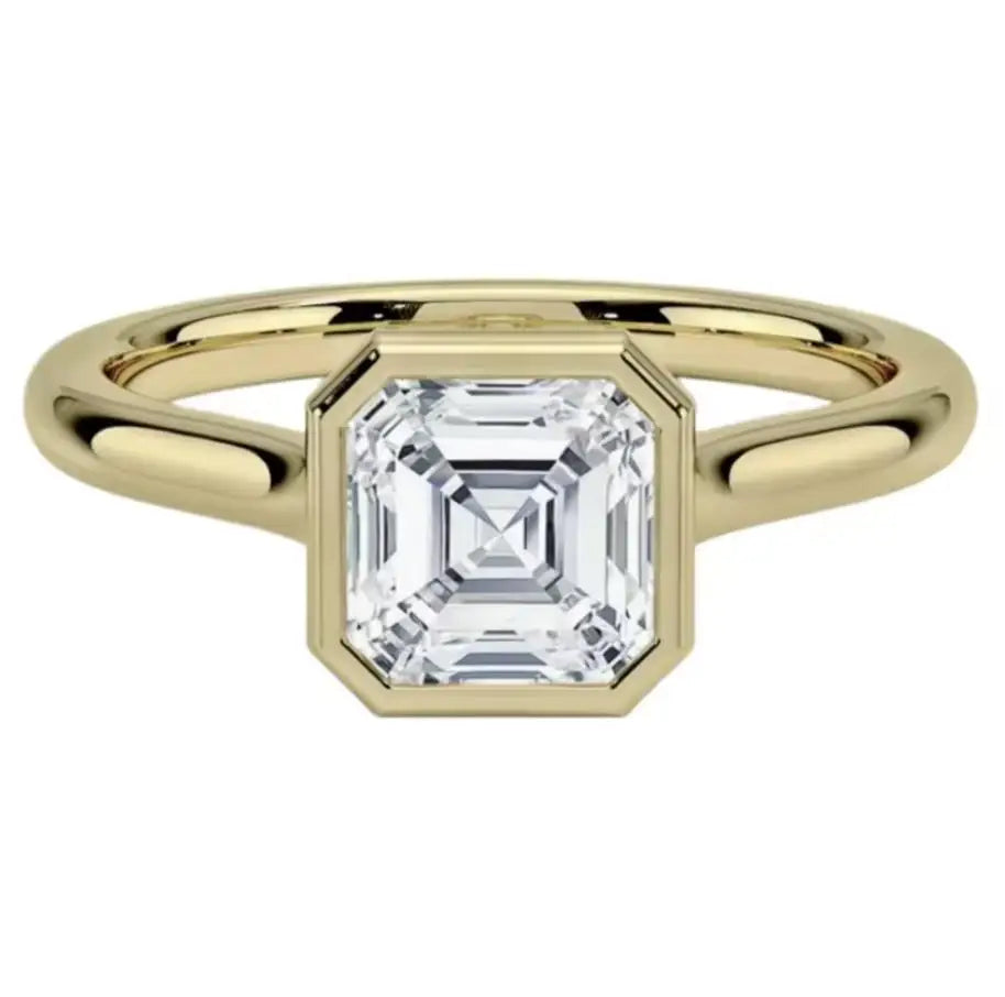 MUSHAN Luxury MST Series Jewelry 925 Sterling Silver Rings 2ct Moissanite Diamond Women Ring Bands GRA Certificate Fine Jewelry