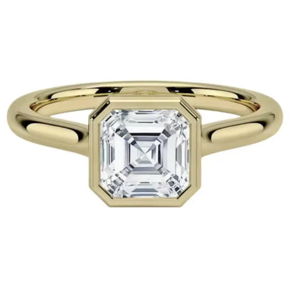 MUSHAN Luxury MST Series Jewelry 925 Sterling Silver Rings 2ct Moissanite Diamond Women Ring Bands GRA Certificate Fine Jewelry
