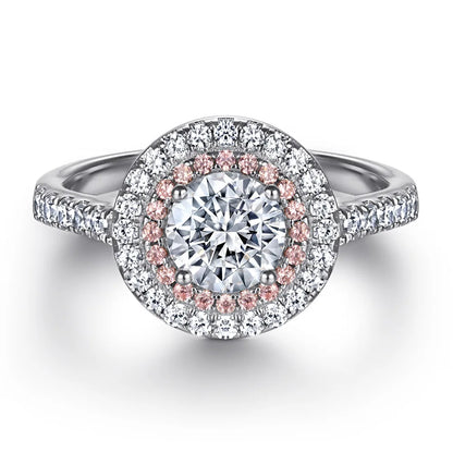 MuShan Designer Jewelry 925 Sterling Silver Ring Cubic Zirconia 5A Triangle Party for Wife Rhodium Plated Fine Jewelry Rings