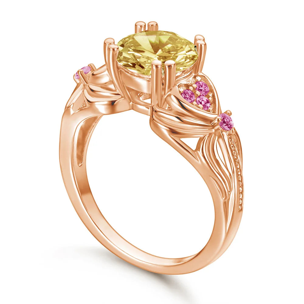 Bague MuShan en argent sterling 925 avec oxydes de zirconium 5A taille ovale, modèle éternité, plaqué rhodium, bijou raffiné pour petite amie