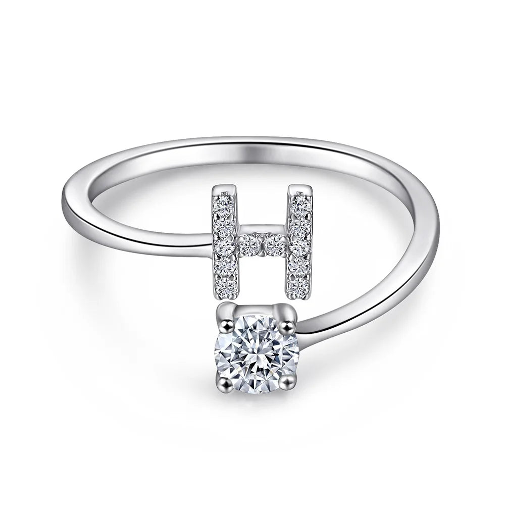 MuShan Jewelry 925 Sterling Silver Rings Bands Engagement Ring 7A Cubic Zirconia Rings Bands Rings Bands Anniversary  Women Gift