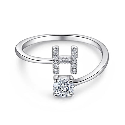MuShan Jewelry 925 Sterling Silver Rings Bands Engagement Ring 7A Cubic Zirconia Rings Bands Rings Bands Anniversary  Women Gift