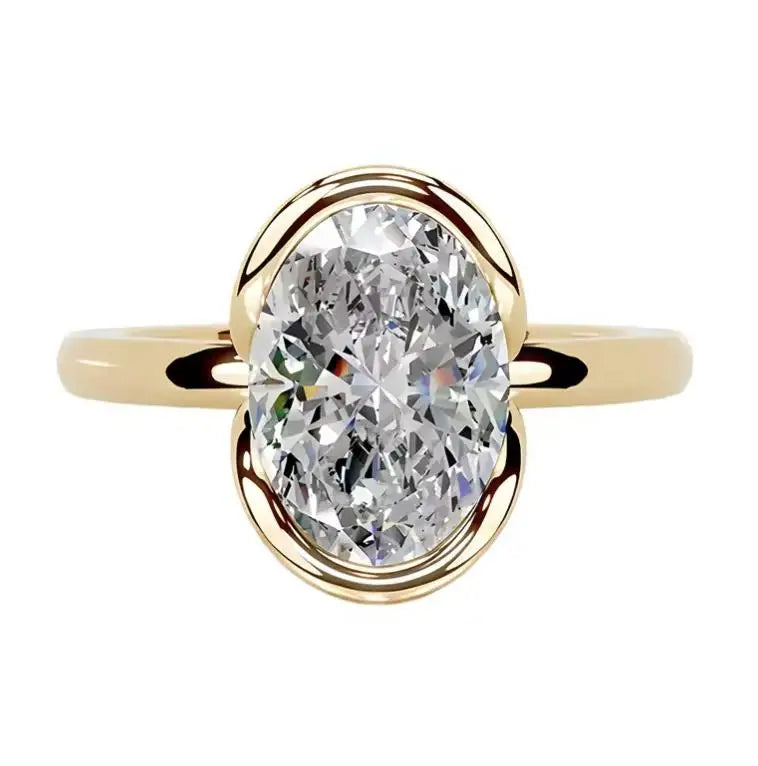 MUSHAN Luxury MST Series Jewelry 925 Sterling Silver Rings 2ct Moissanite Diamond Women Ring Bands GRA Certificate Fine Jewelry